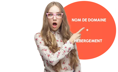 nom de domaine + hébergement
